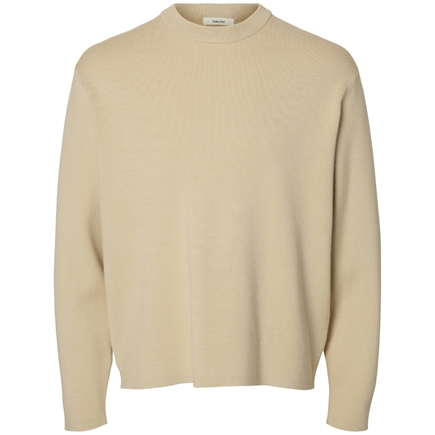Selected Homme Teller RN Relaxed Crew Neck Strik