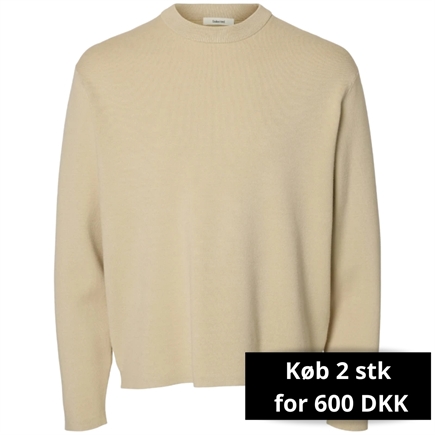 Selected Homme Teller RN Relaxed Crew Neck Strik