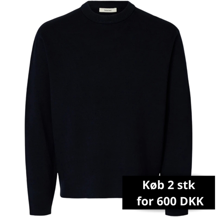 Selected Homme Teller RN Relaxed Crew Neck Strik