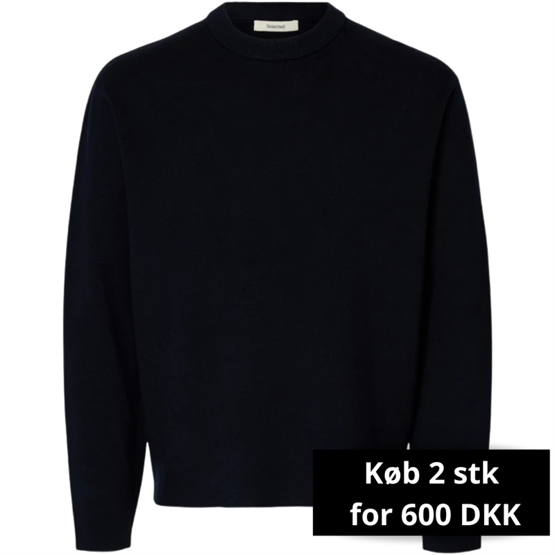 Selected Homme Teller RN Relaxed Crew Neck Strik