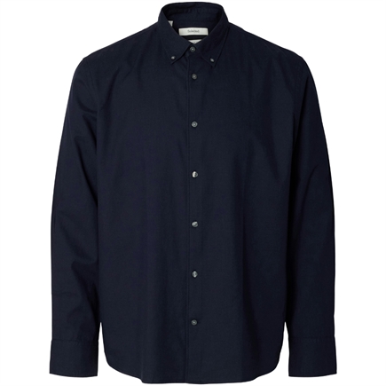 Selected Homme Cole-Jay Melange Reg LS Skjorte