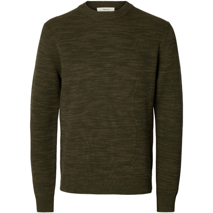 Selected Homme Dane Crew Neck Strik
