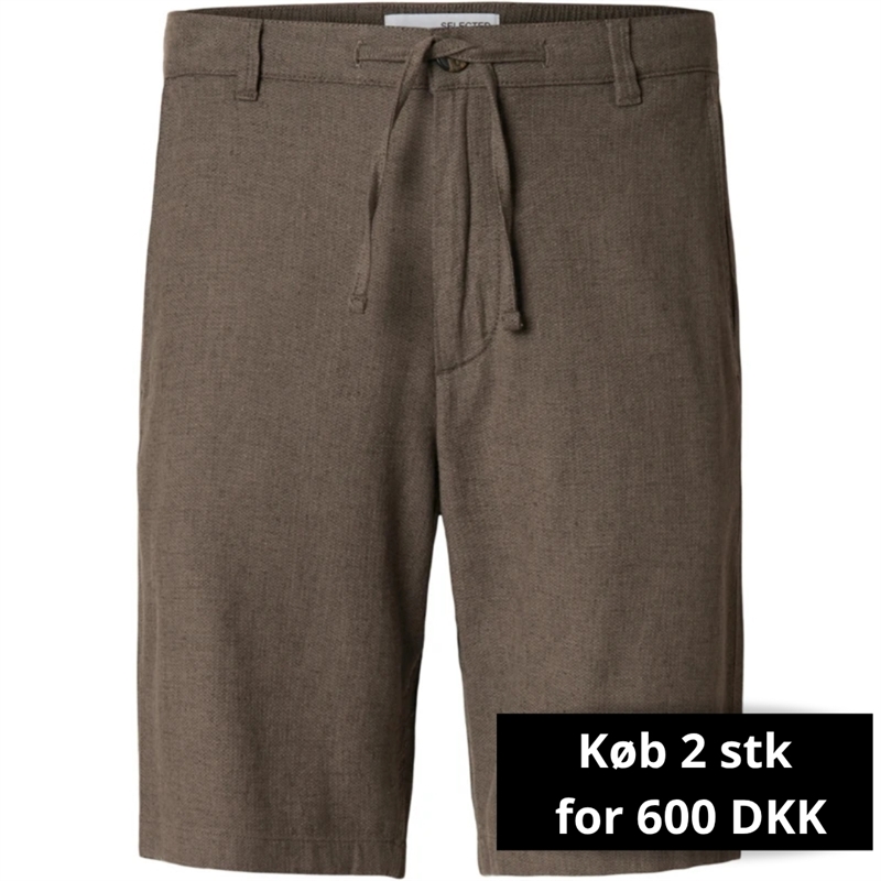 Selected Homme Regular Brody Linen Shorts
