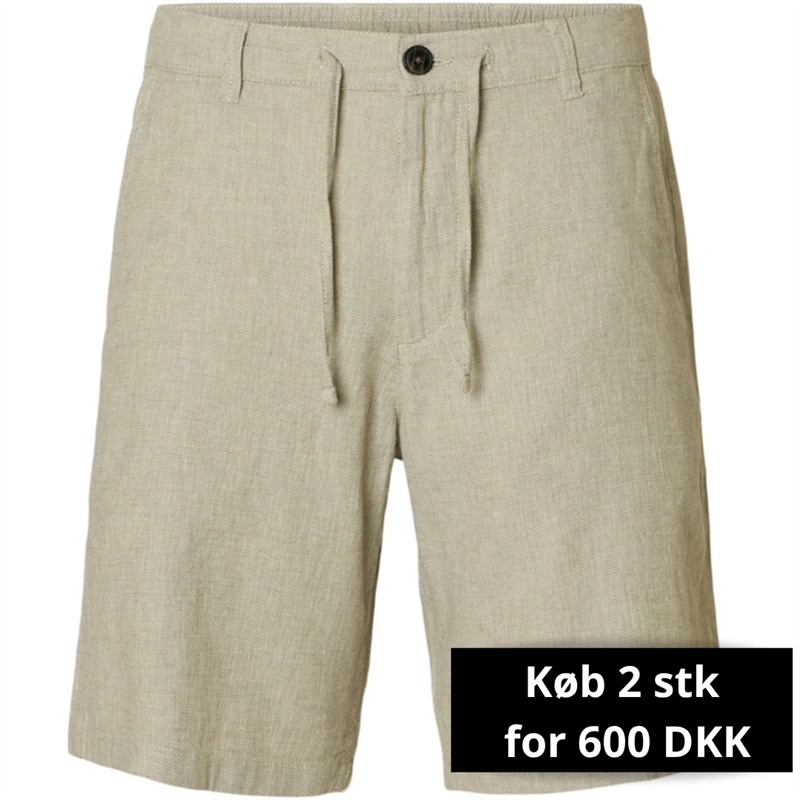 Selected Homme Regular Brody Linen Shorts