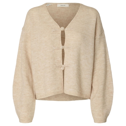 Selected Femme Lulu LS Duffle Knit Cardigan