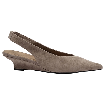 Sofie Schroor Roșie Suede Slingback Hæle