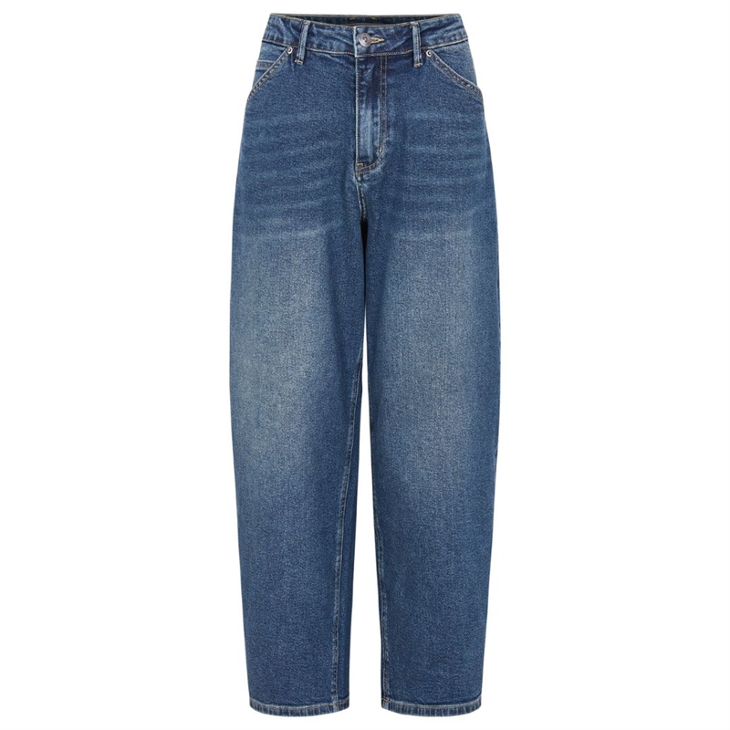 Soft Rebels Amelie Crop Barrel Jeans 