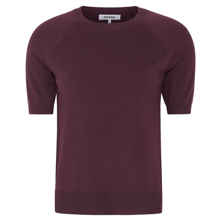 Soft Rebels Marla SS O-Neck Strik T-shirt 