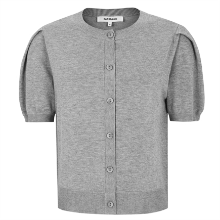 Soft Rebels Marla SS O-Neck Strik Cardigan 