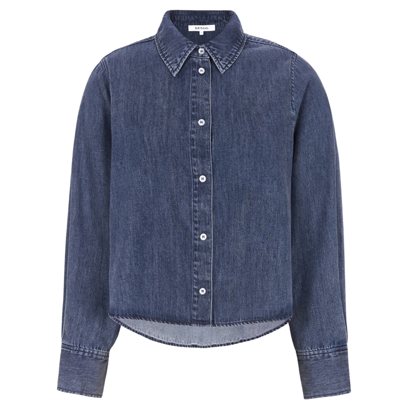 Soft Rebels Keira Cropped Skjorte 