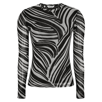 Soft Rebels Maryam LS Mesh Bluse 