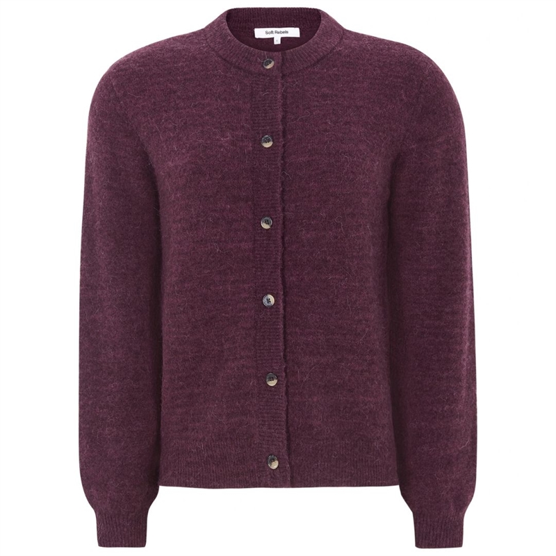 Soft Rebels Allison O-neck Knit Cardigan 