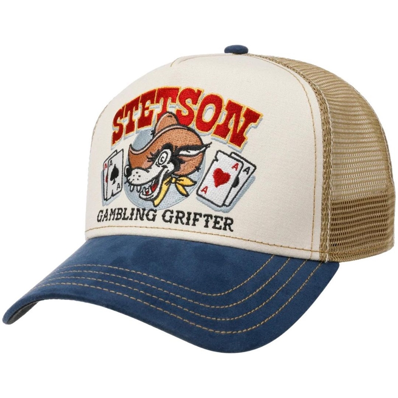 Stetson Gambling Grifter Trucker Kasket