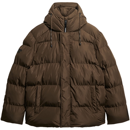 Superdry  Hooded Mid Length Sports Puffer Jakke