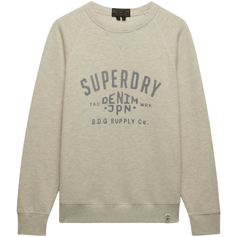 Superdry The Merchant Store Vintage Print Sweatshirt