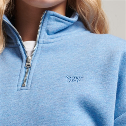 Superdry Vintage Logo Embroidered Half-Zip Sweatshirt