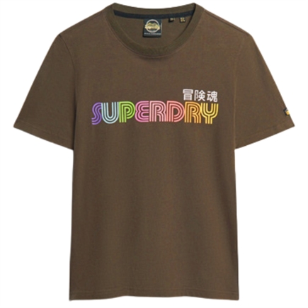 Superdry Vintage Retro Rainbow T-Shirt
