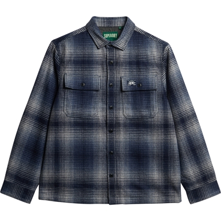 Superdry Wool Blend Miller Overskjorte
