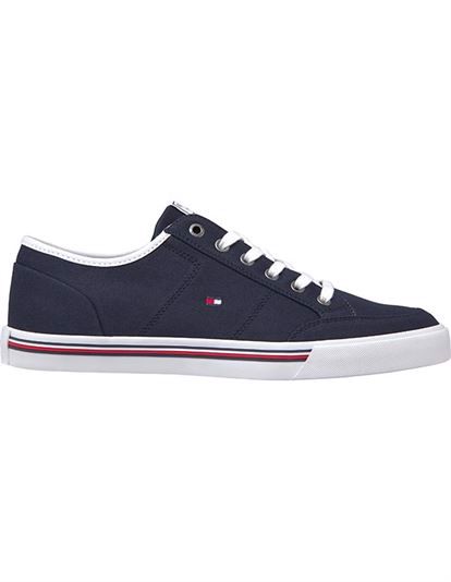 Tommy Hilfiger Core Corporate Textile Sneakers - Desert Sky | Coaststore