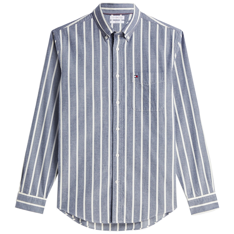 Tommy Hilfiger Flannel Stripe Skjorte