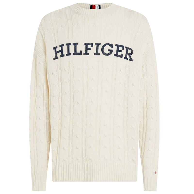 Tommy Hilfiger Cable Monotype Strik