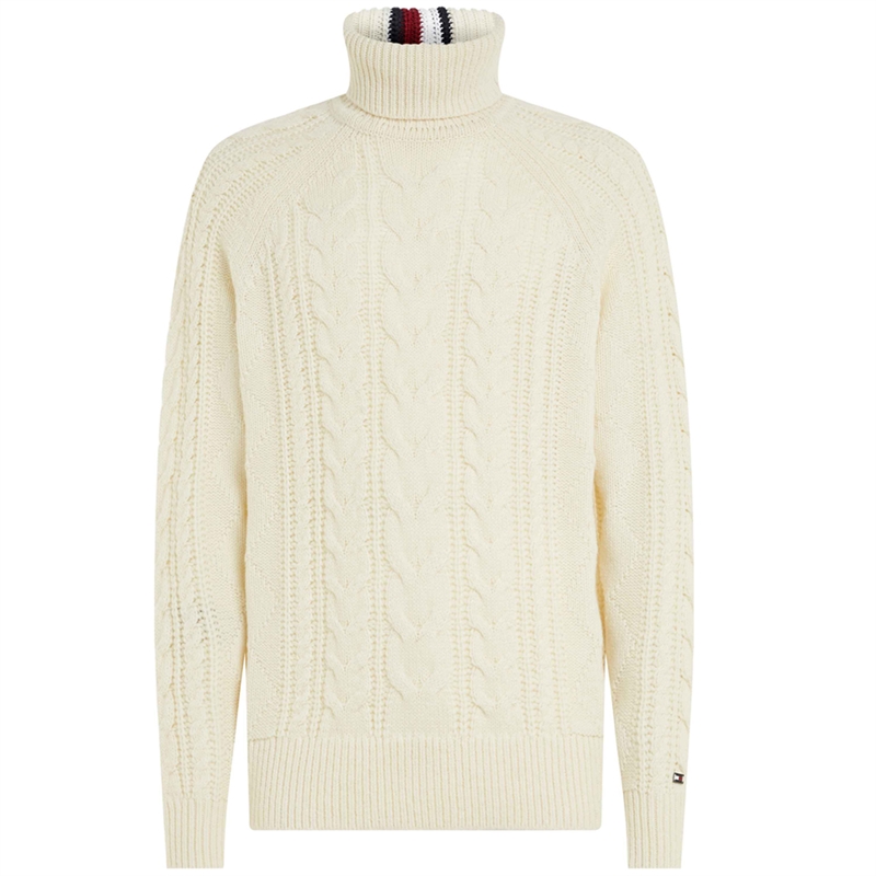 Tommy Hilfiger DC Cable Roll Neck Strik
