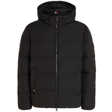 Tommy Hilfiger Down Hooded Puffer Jakke