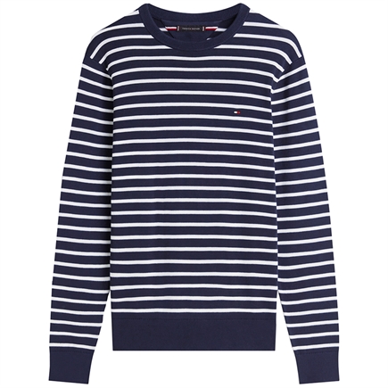 Tommy Hilfiger Flag Embroidery Strik