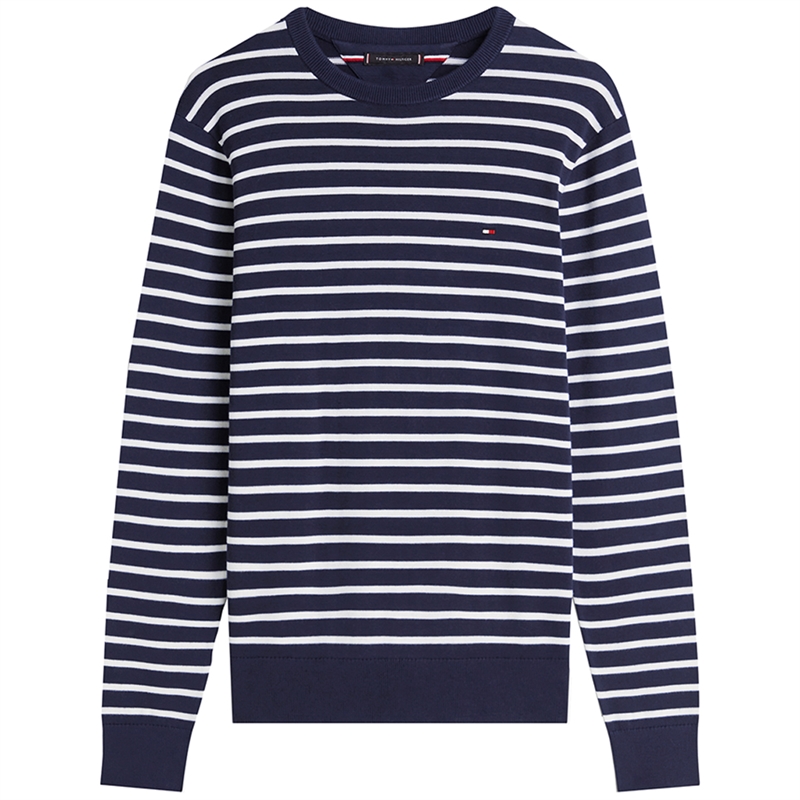 Tommy Hilfiger Flag Embroidery Strik