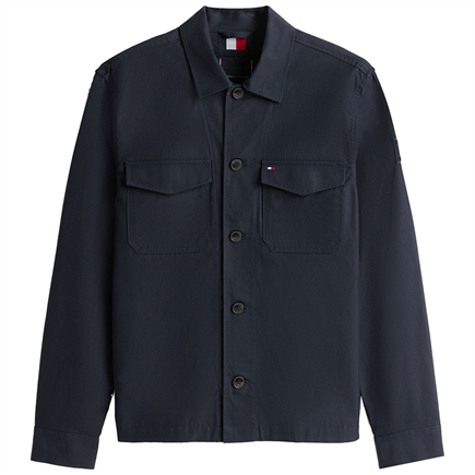 Tommy Hilfiger Flag Embroidery Overskjorte