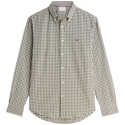 Tommy Hilfiger Flannel Gingham Dobby Skjorte