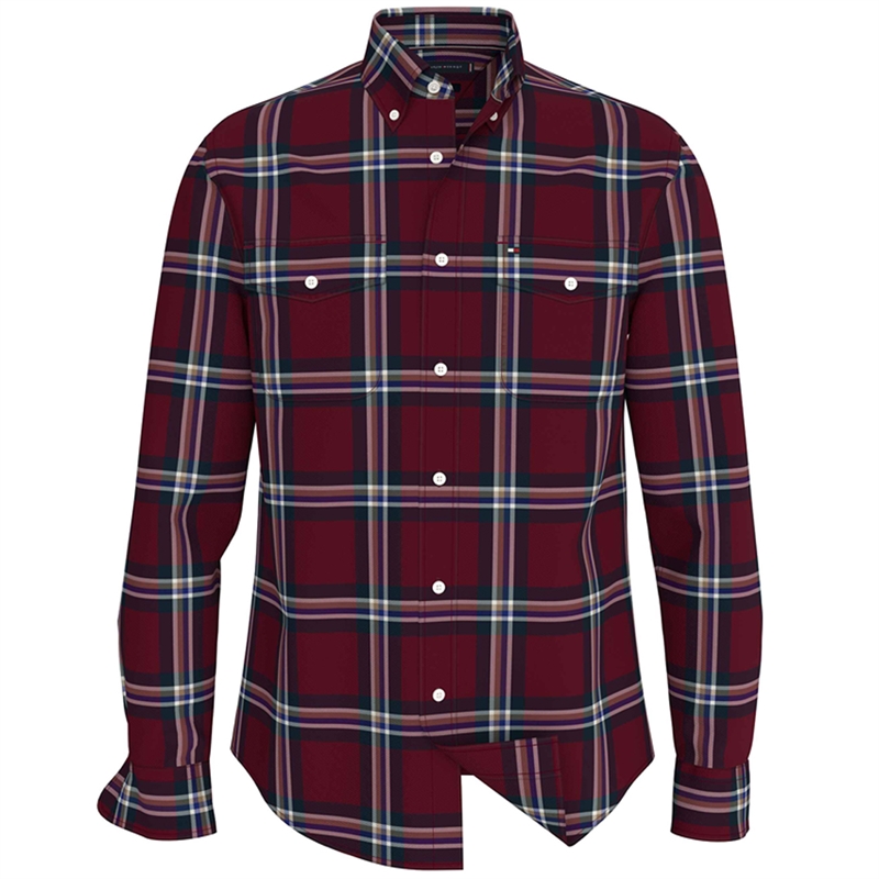 Tommy Hilfiger Heavy Brushed Check Skjorte