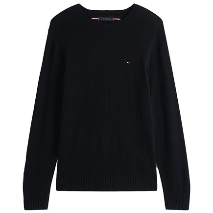 Tommy Hilfiger Lambswool Crew Neck Strik