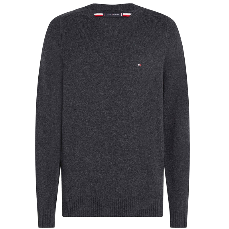 Tommy Hilfiger Lambswool Crew Neck Strik
