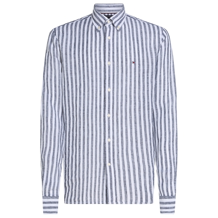 Tommy Hilfiger Linen Essential Stripe Skjorte