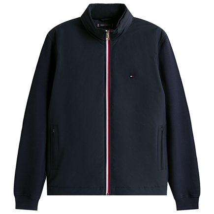 Tommy Hilfiger Mix Media Harrington Jakke