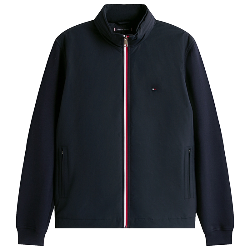 Tommy Hilfiger Mix Media Harrington Jakke