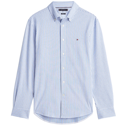 Tommy Hilfiger Pique Stripe Oxford Skjorte
