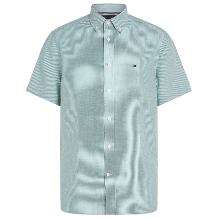 Tommy Hilfiger Stripe Linen SS Skjorte
