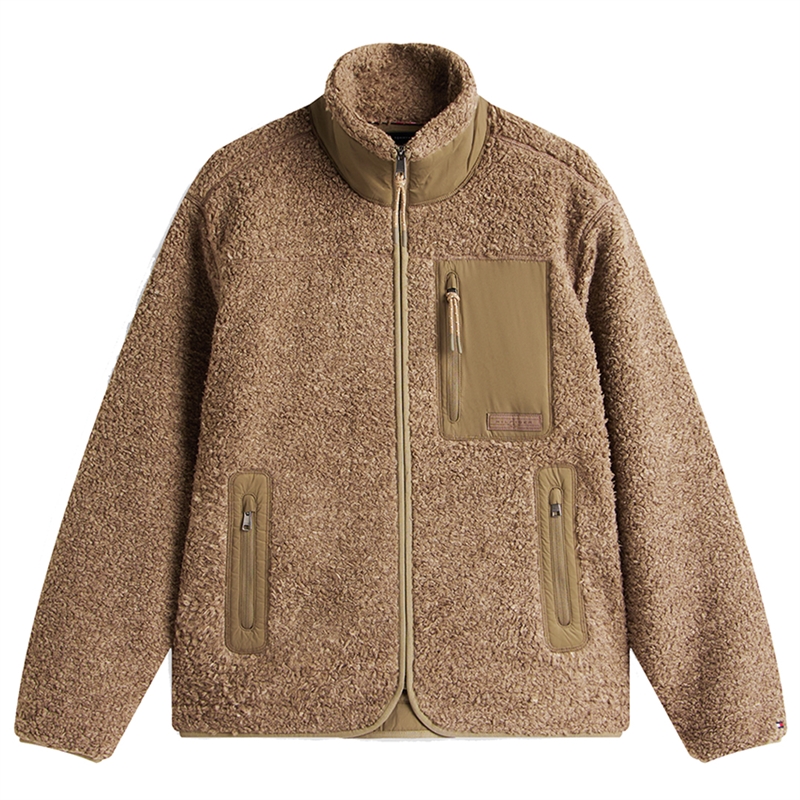Tommy Hilfiger Teddy Fleece Zip Jakke