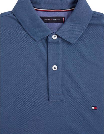 Tommy Hilfiger Regular Polo T-shirt - Faded Indigo | Coaststore