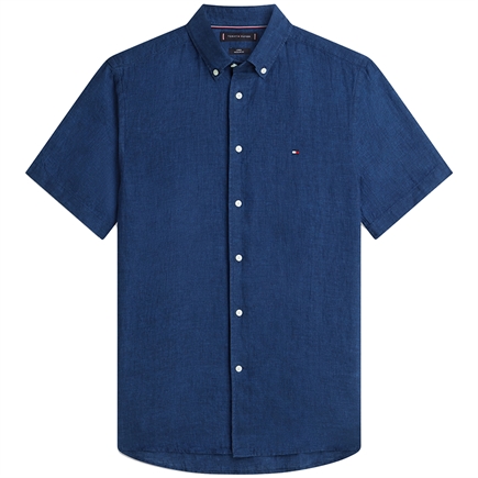 Tommy Hilfiger Washed Pure Linen SS Skjorte