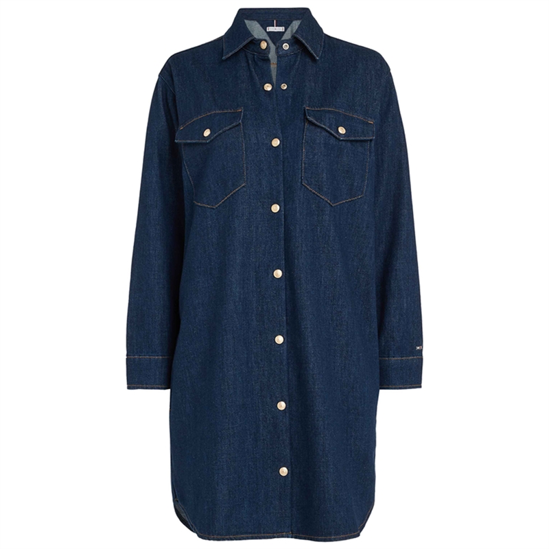 Tommy Hilfiger Denim LS Skjortekjole