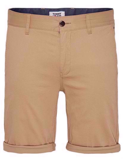 Tommy Jeans Essential Chino Shorts - Classic Khaki | Coaststore