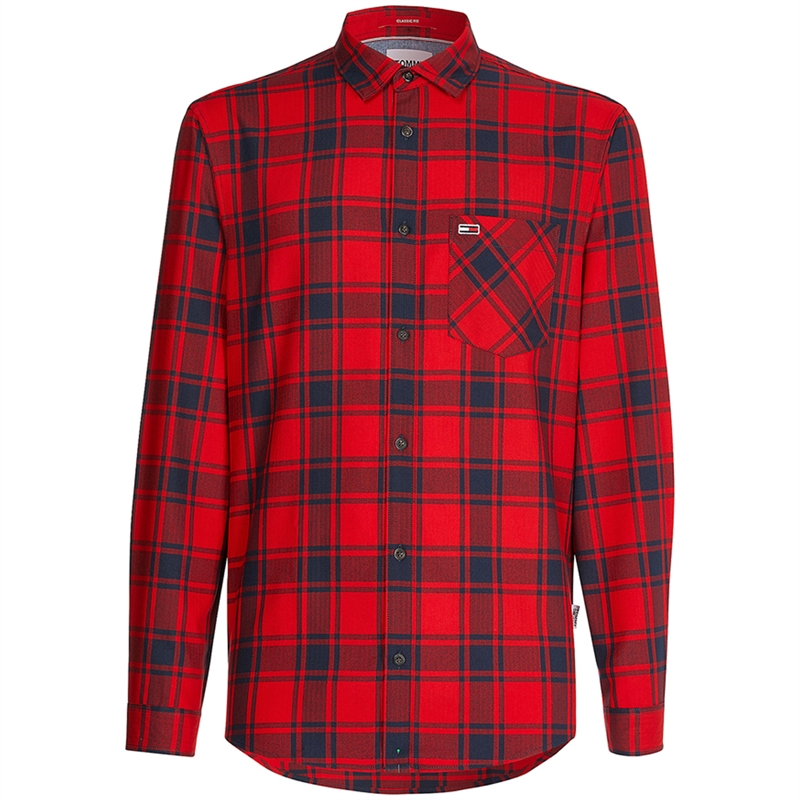 Tommy Jeans Check Flannel Skjorte