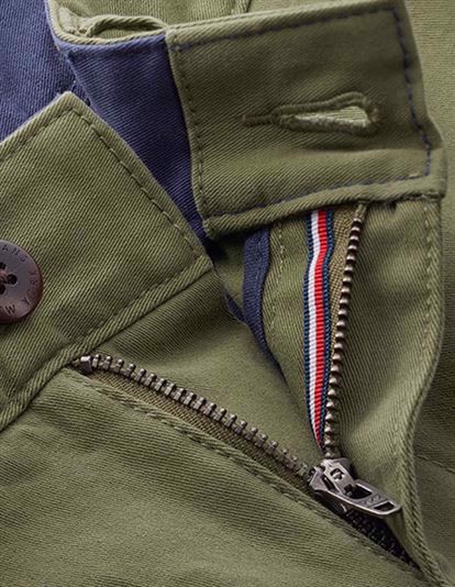 Tommy Jeans Essential Chino Shorts - Uniform Olive | Coaststore