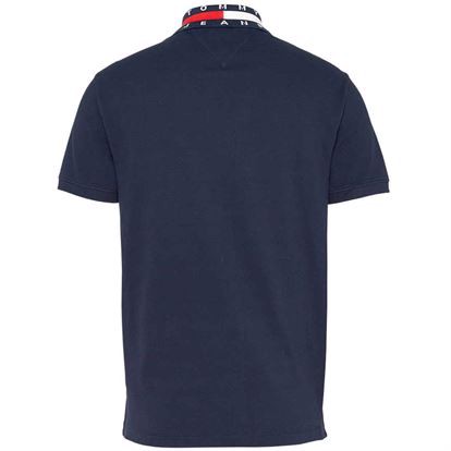 Tommy Jeans Flag Neck Polo T-shirt