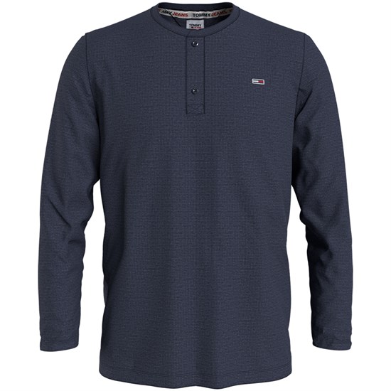 Tommy Jeans Henley Snit T-shirt