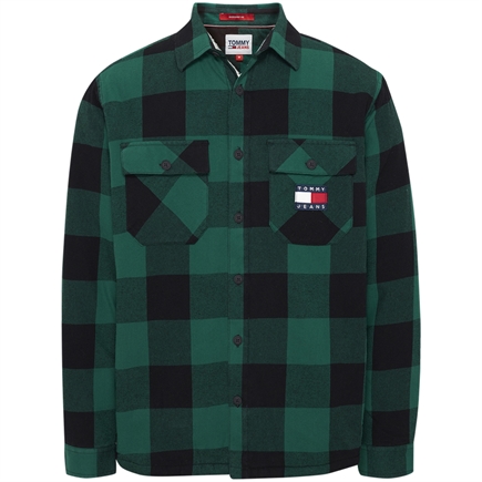Tommy Jeans Sherpa Flannel Overskjorte
