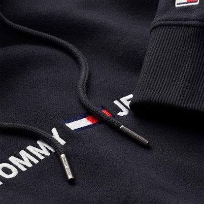 Tommy Jeans Straight Logo Hættetrøje